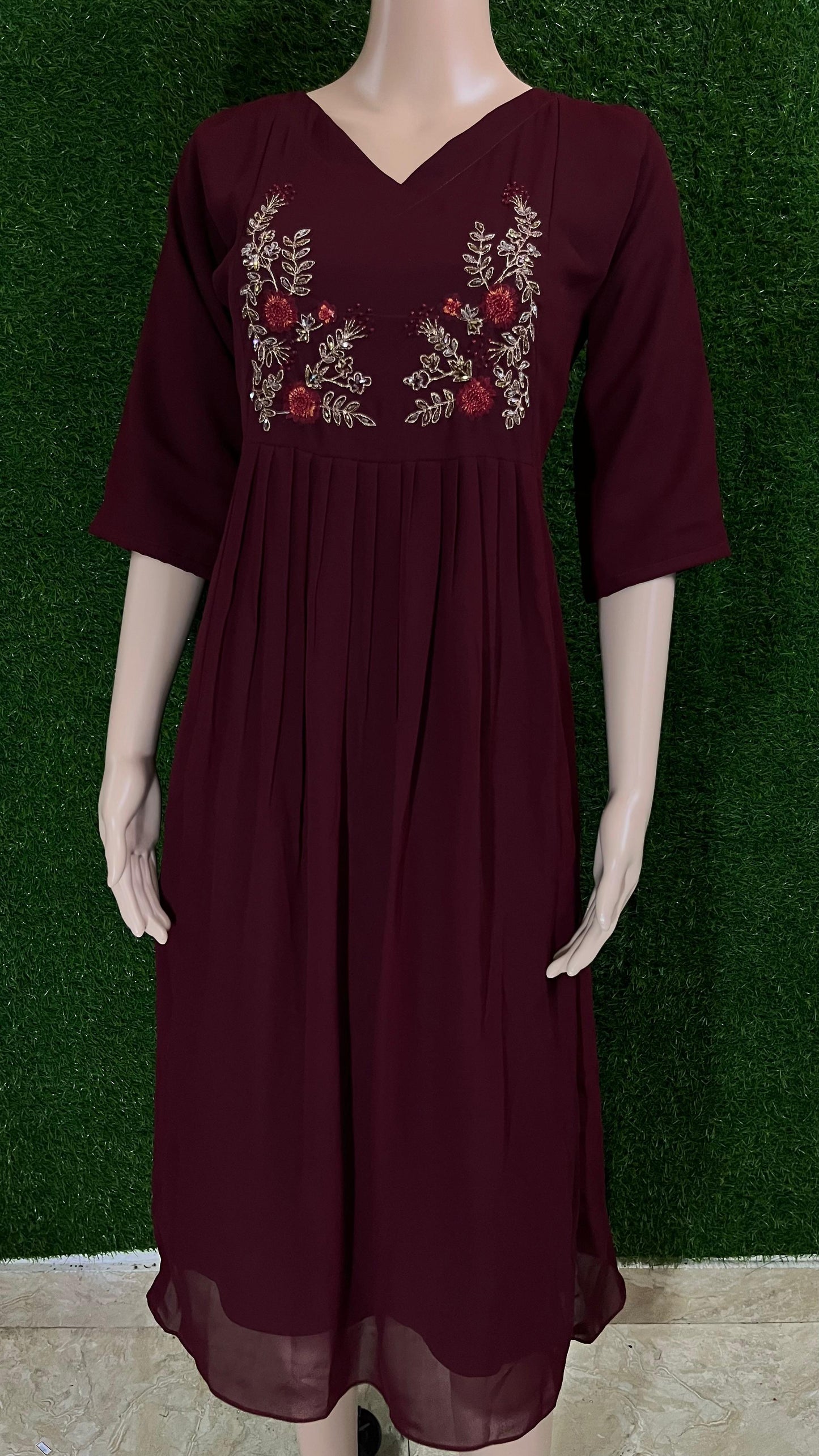 A line kurti