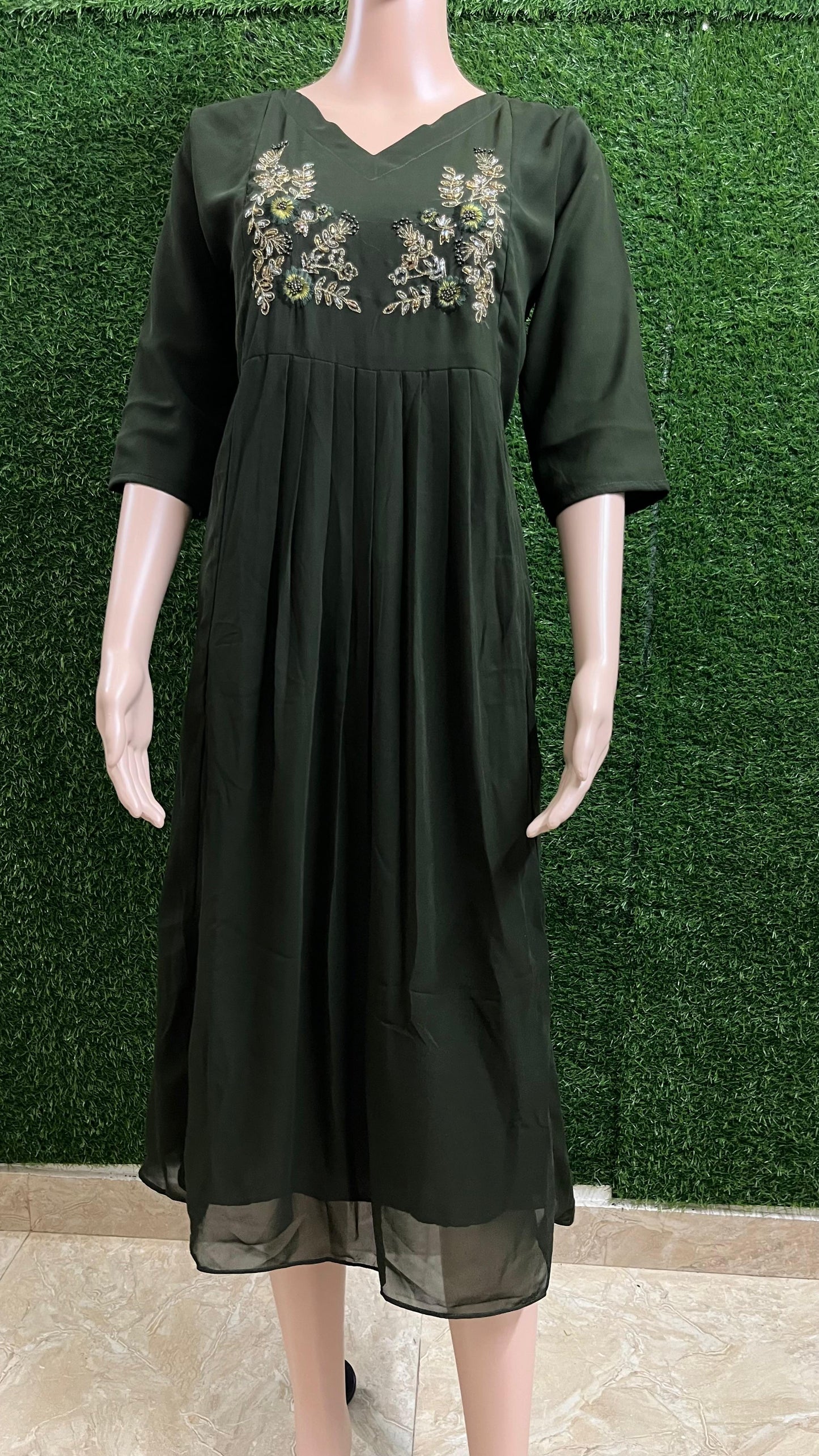 A line kurti